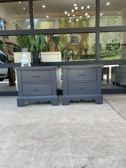 Side tables per each solid wood