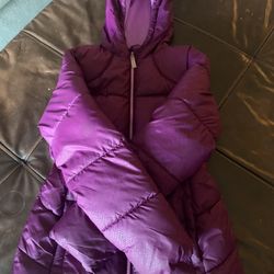 Girls Purple Rain Jacket Size L/G 10-12