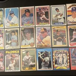 Steve Garvey Star Baseball Player Card Bundle