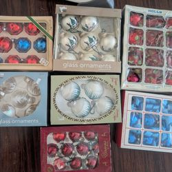 Vintage Xmas Ornaments 