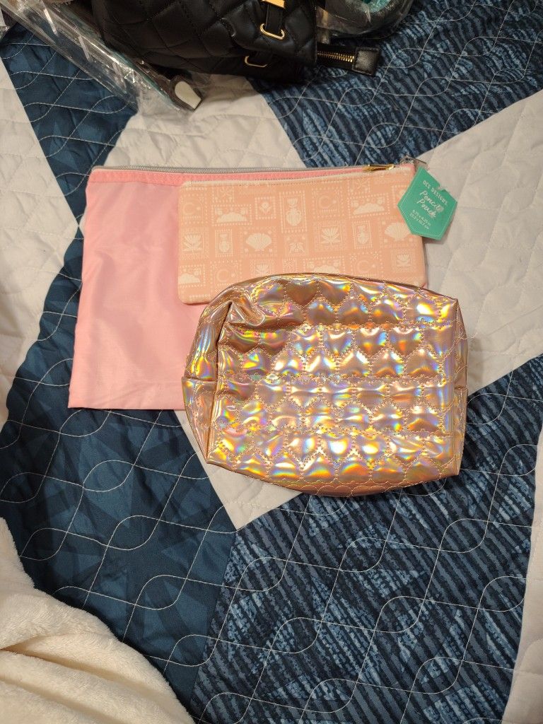 Three small bags