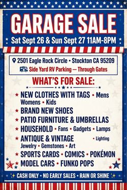 Garage sale