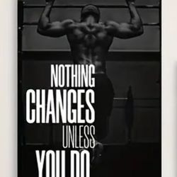 Motivational Canvas Poster