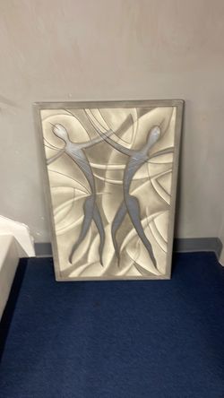 Abstract Dancing Figures Wall Art Panel