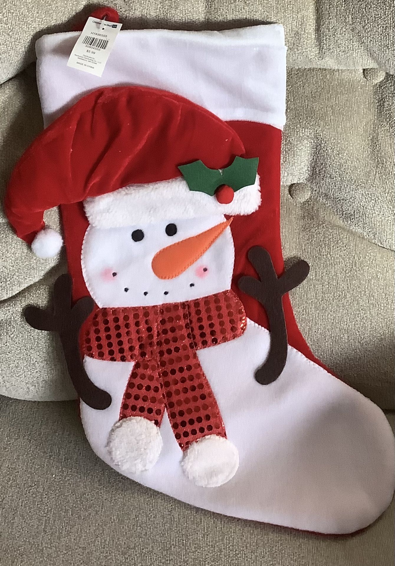 Christmas Snowman Stockings