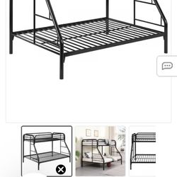 Bunk Bed Full Bottom, Twin Top