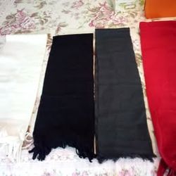 Four Young Girl's Scarves