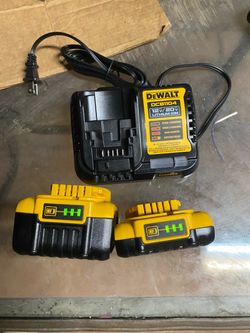 Dewalt 20v batterys 2AH  5AH  and charger new