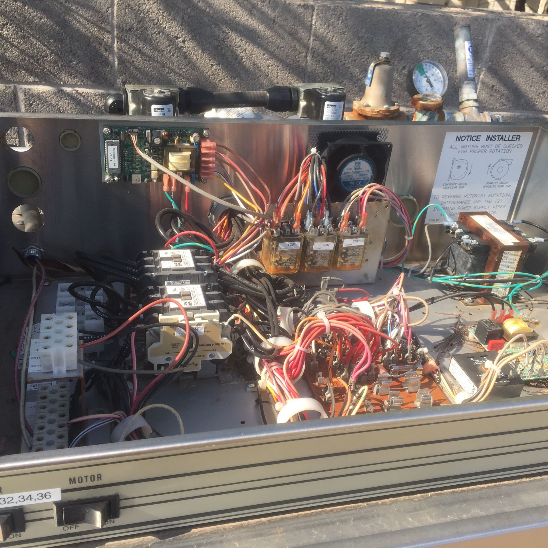 HOBART C44A COMMERCIAL 3Phase ELECTRIC HIGH TEMP CONVEYOR DISHWASHER