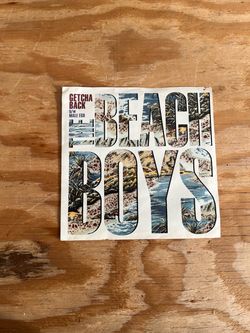 The Beach Boys – Getcha Back 7" Single Sleeve