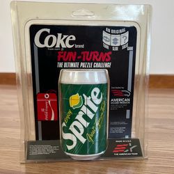 1992 SPRITE- Fun Turns The Ultimate Puzzle Challenge -Coke Brand