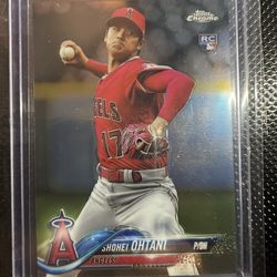 2018 Topps Chrome Update Shohei Ohtani RC
