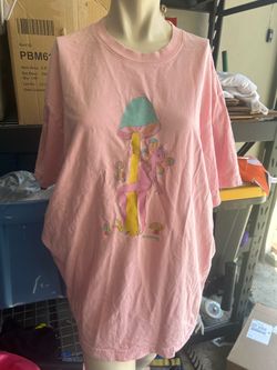 Harry Styles Pleasing Shirt Pink Popup Merch Coachella size large as is