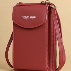 Mini Red Crossbody Bag 