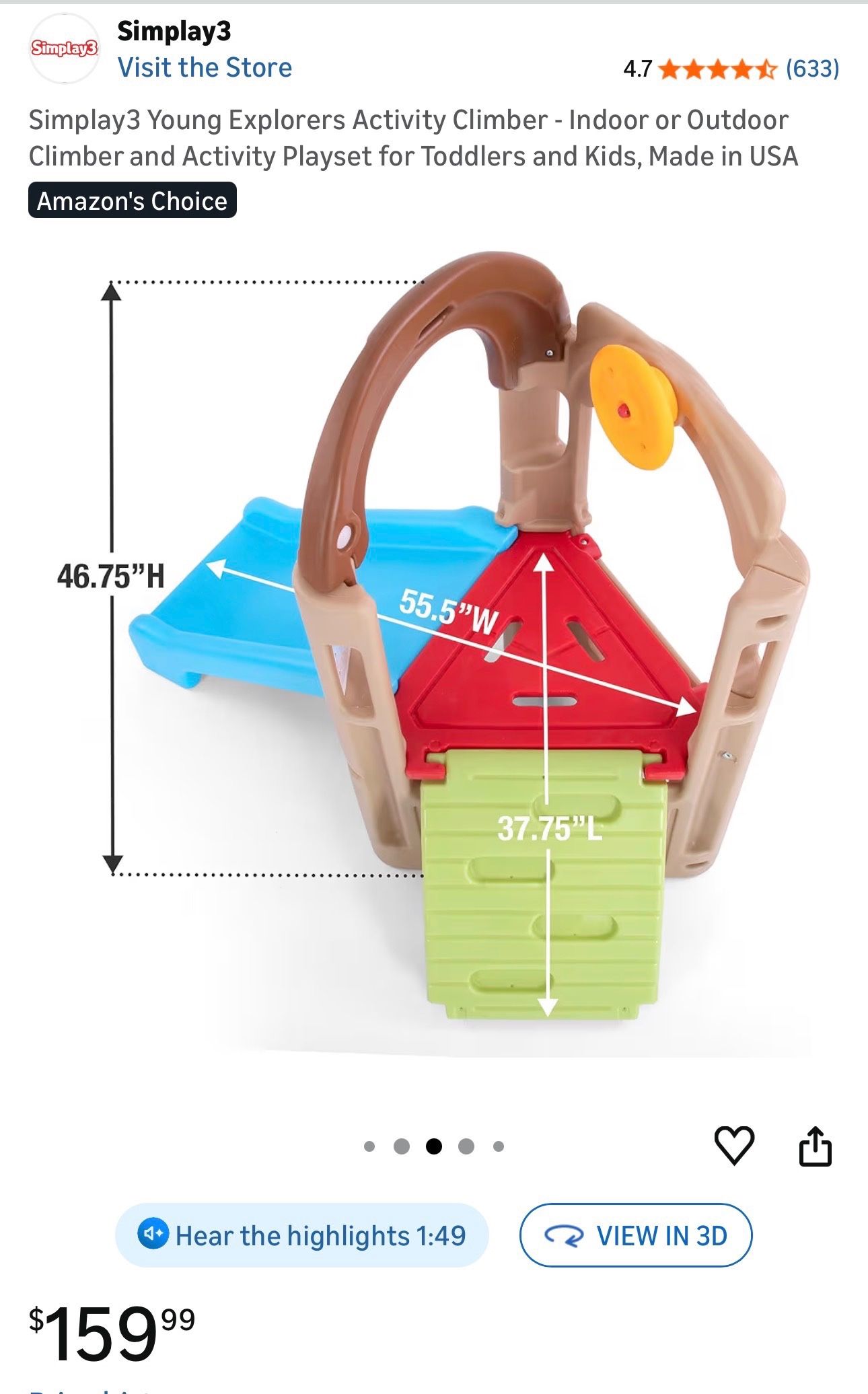 Simplay3 kids playground playsets slide indoor outdoor