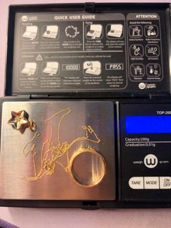 13.27 grams of assorted 14k Yellow Gold jewelry.