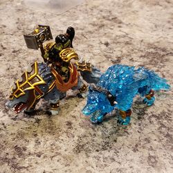 Lego Custom Minifigure Thrall With Wolves World Of Warcraft Leyile Brick