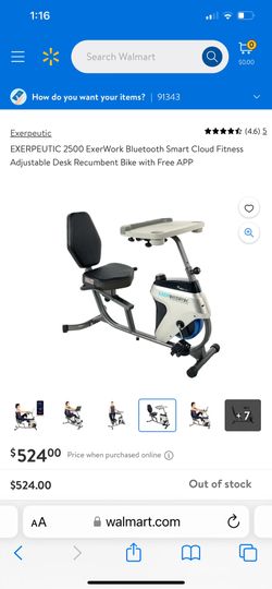 Exerpeutic 2500 bluetooth hotsell