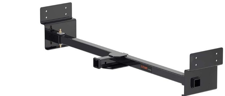CURT 13703 Camper Hitch Adjustable Trailer Hitch RV Towing, 2-Inch Receiver, 3,500 lbs, Fits Frames