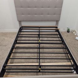 Queen Bed Frame and Box Frame 