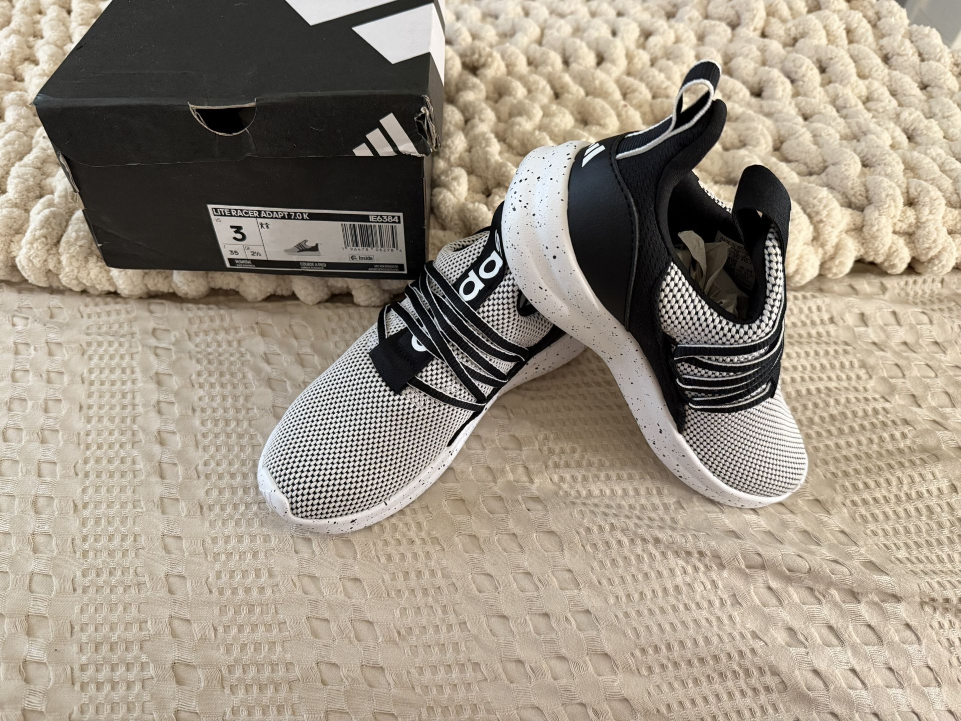 Size 3 Big Kids Adidas Running Shoes