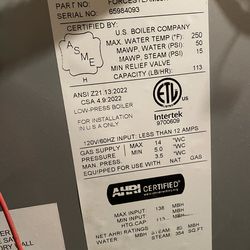 Electric Hot Water Heater 18 Gallon