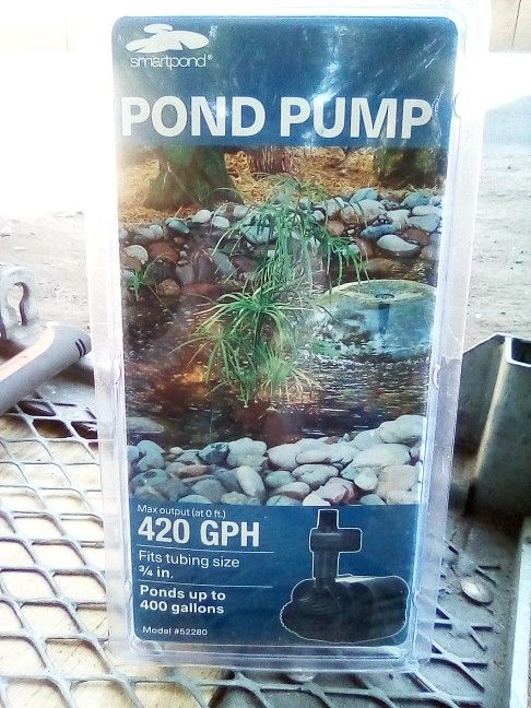 "Smartpond" Pond Pump 420GPH