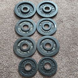 45lbs Of Olympic Plates $1/lb