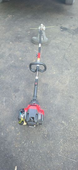Troy bilt weedwacker 4 cycles straight gas
