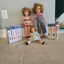 SHIRLEY TEMPLE VINTAGE DOLLS AND MOVIES