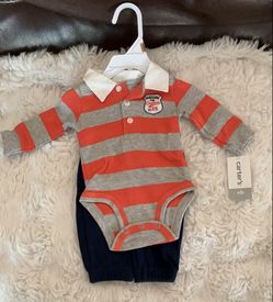 Carter’s “handsome team captain” boy 2 piece set