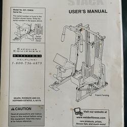 WEIDER PRO Workout Station