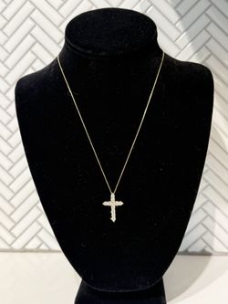 14k Cross Necklace