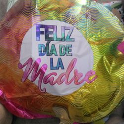 Foil Jumbo Mother's Day Balloons With Weights X 150 Balloons Both English And Spanish 