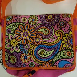 Nylon And Vinyl Satchel Carry Over By ALEX