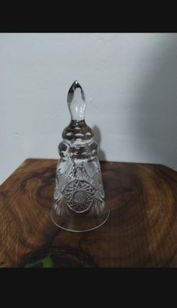 BOHEMIA CRYSTAL BELL 5.5" - W3