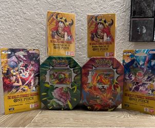 Sealed English TCG bundle – everything pictured is included and brand new / factory sealed.