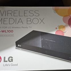  Wireless Media Box AN-WL100 Wireless Ready TV - NEW Sealed Box