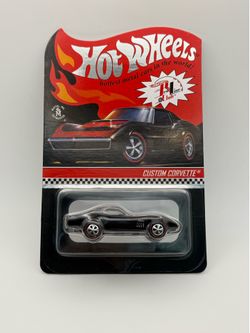 Hot Wheels RLC 68 Custom Corvette Stingray 2022 - Black
