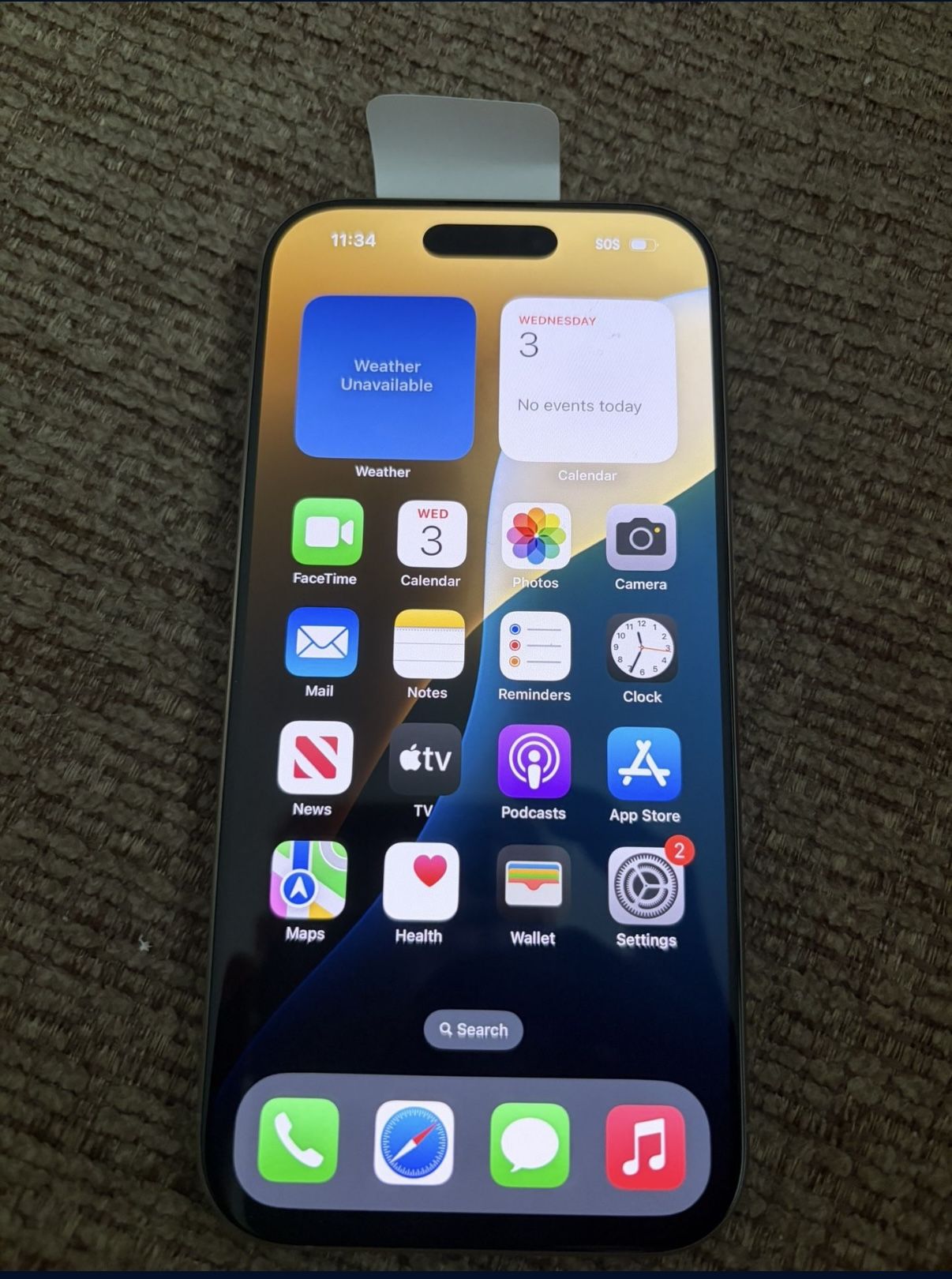 iPhone 16 Pro Silver 128 GB Brand New