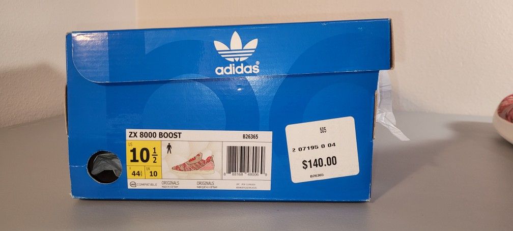 にけ ZX Casual mid UK10…..Made in Vietnam Art # M20635 07/2014