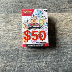 Pokemon Prismatic Evolution Booster Bundle
