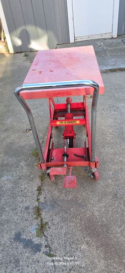 500lb Lift cart