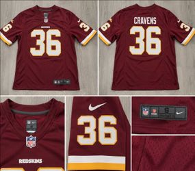 Nike NFL Redskins Cravens #36 Jersey Size S