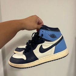 Jordan 1s UNC Youth 7Y