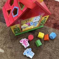 Blues Clues Wooden Shape Sorter