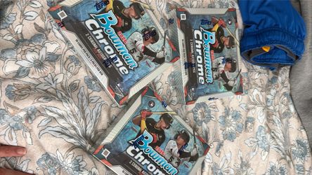 2025 Topps Bowman Chrome Baseball Hobby Box Lot of 3 available