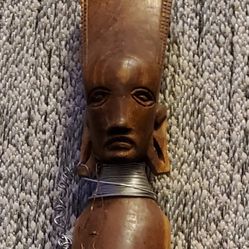 Carved African Statue