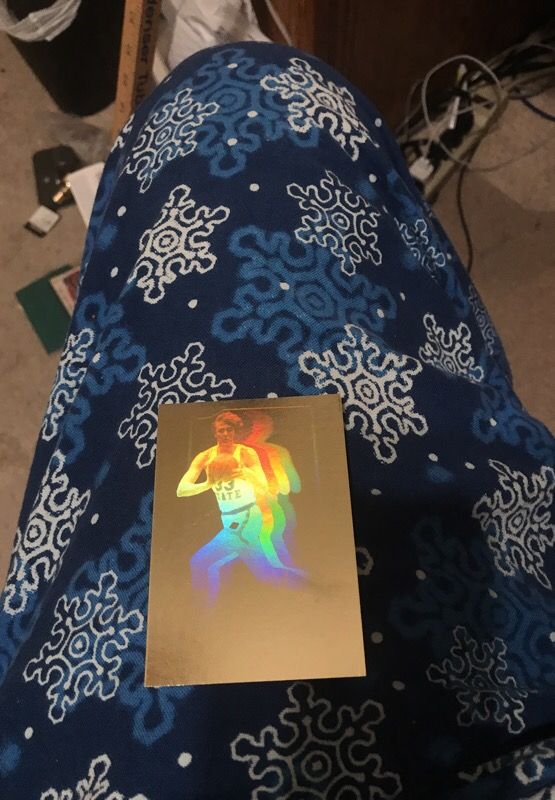Holographic card Larry Bird Indiana State