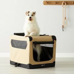 Dog Kennel Portable Foldable, Fabric Pet Carrier Cage 102-203